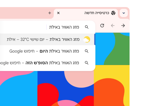 חיפוש של 'מזג האוויר באוסטין' מציג תחזית של 32° ביום שישי.