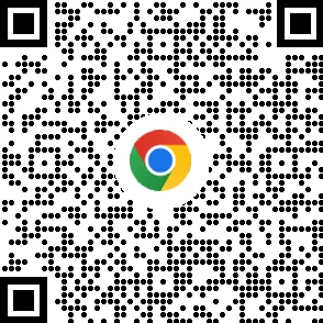 Kod QR untuk memuat turun penyemak imbas Chrome pada peranti mudah alih
